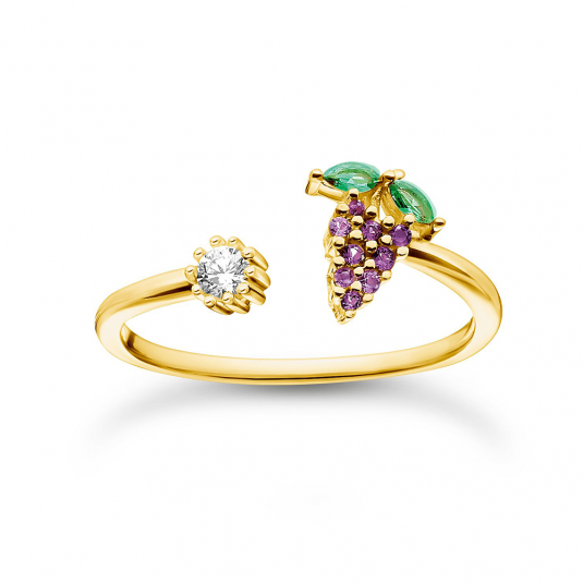 THOMAS SABO gyűrű Grape gold gyűrű TR2354-971-7