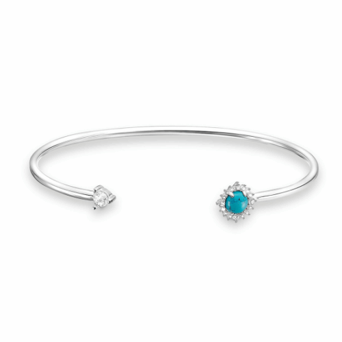 THOMAS SABO türkiz kő karkötő karkötő AR107-405-17