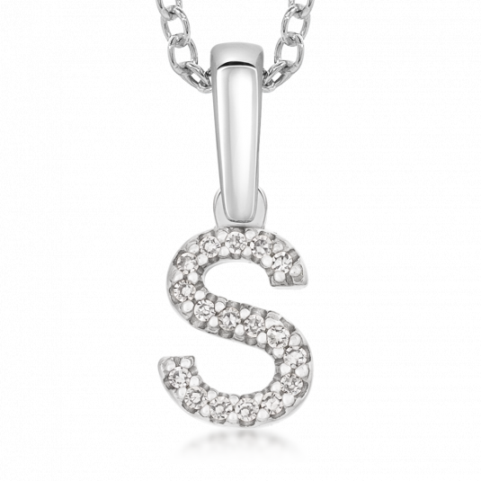 SOFIA DIAMONDS arany medál S betű medál PAC322-S