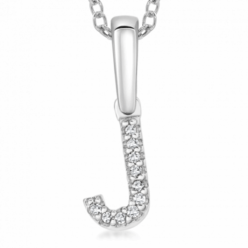 SOFIA DIAMONDS arany medál J betű medál PAC322-J