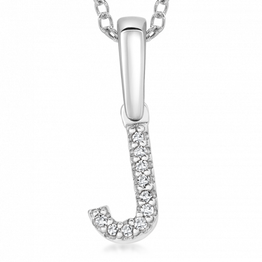 SOFIA DIAMONDS arany medál J betű medál PAC322-J