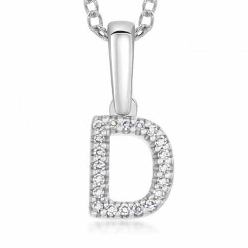 SOFIA DIAMONDS arany medál D betű medál PAC322-D