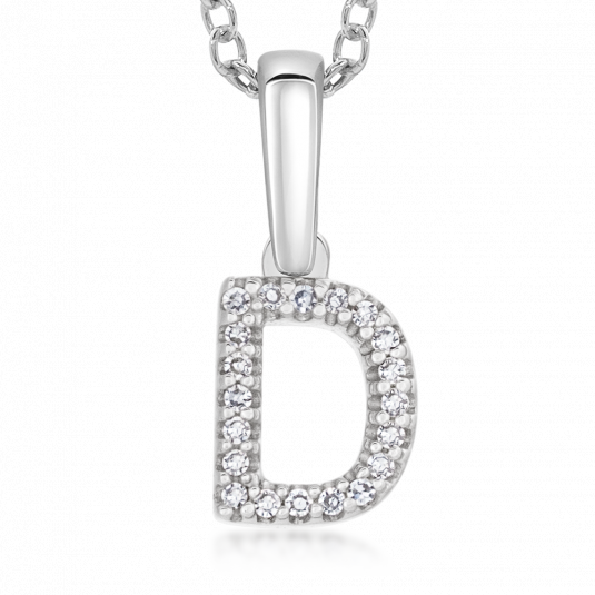 SOFIA DIAMONDS arany medál D betű medál PAC322-D