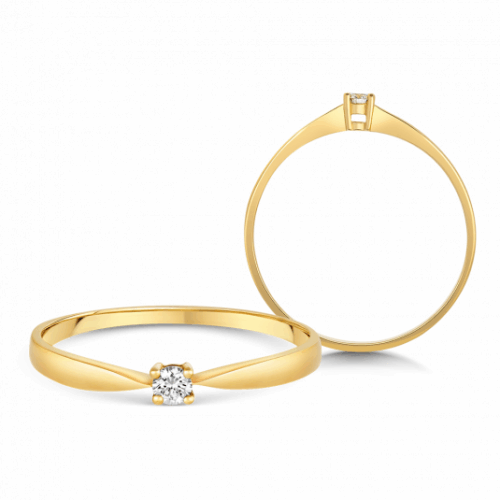 SOFIA DIAMONDS arany eljegyzési gyűrű gyűrű CK5000522L1250