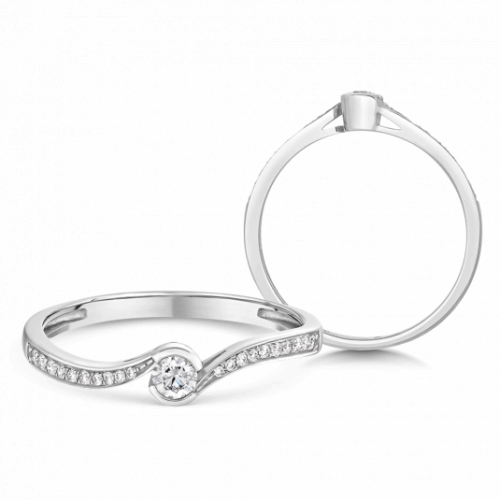 SOFIA DIAMONDS arany eljegyzési gyűrű gyűrű CK50004491255