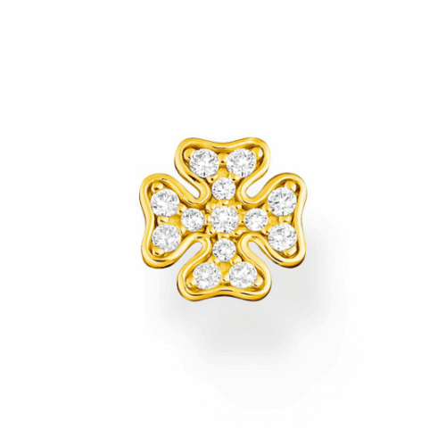 THOMAS SABO fél pár fülbevaló Cloverleaf gold fülbevaló H2215-414-14