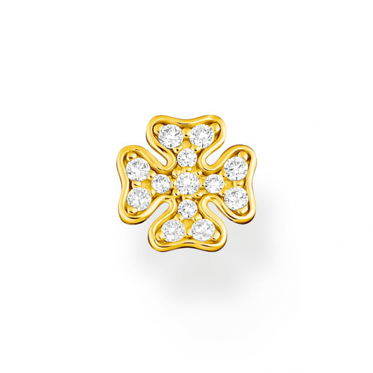 THOMAS SABO fél pár fülbevaló Cloverleaf gold fülbevaló H2215-414-14