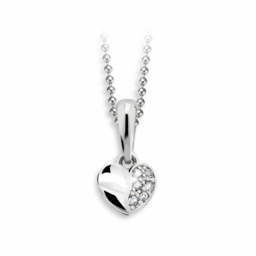 CUTIE DIAMONDS arany szív medál C2160