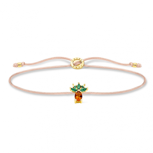 THOMAS SABO karkötő Little Secret Pineapple gold karkötő LS129-472-7-L20V