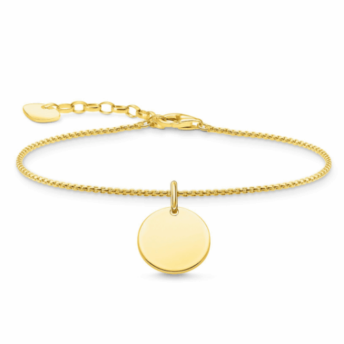 THOMAS SABO karkötő Disc gold karkötő A1960-413-39
