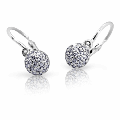 CUTIE DIAMONDS arany fülbevaló körök C2150 fülbevaló ND2150-10-D-X-2
