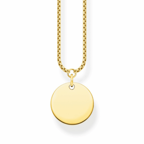 THOMAS SABO nyaklánc Disc gold nyaklánc KE1958-413-39