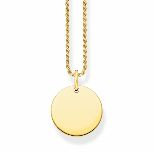 THOMAS SABO nyaklánc Disc gold nyaklánc KE2133-413-39
