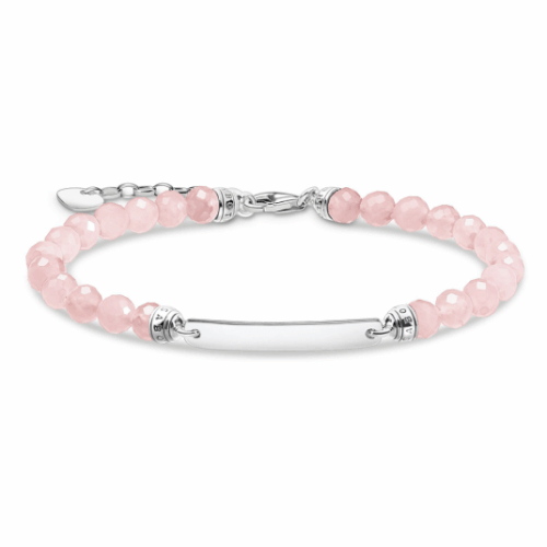 THOMAS SABO karkötő Pink pearls silver karkötő A2042-637-9-L19V