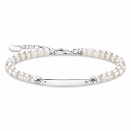 THOMAS SABO karkötő Pearls silver karkötő A2042-082-14-L19V
