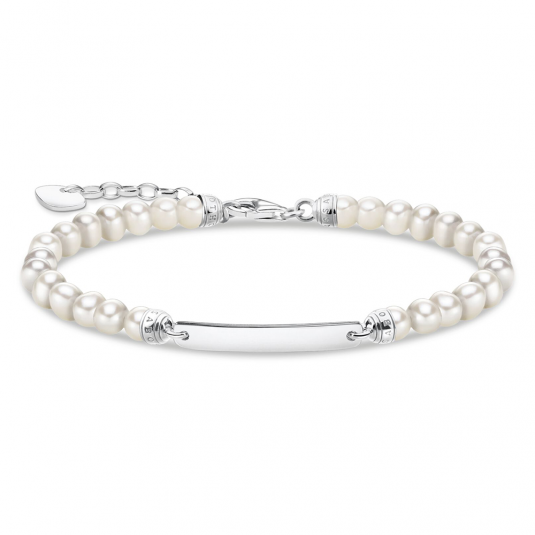 THOMAS SABO karkötő Pearls silver karkötő A2042-082-14-L19V