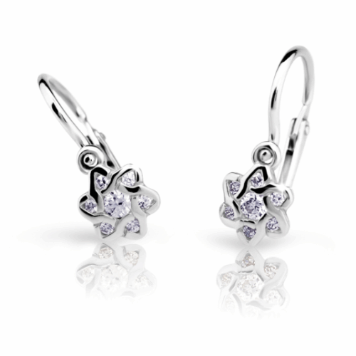 CUTIE DIAMONDS arany fülbevaló virág C2149 fülbevaló ND2149-10-D-X-2