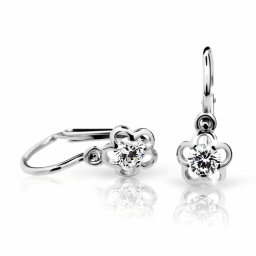 CUTIE DIAMONDS arany fülbevaló virág C1945 fülbevaló ND1945-10-D-X-2