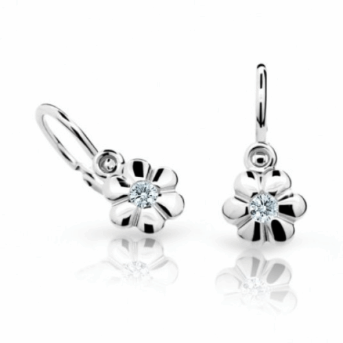 CUTIE DIAMONDS arany fülbevaló virág C1736 fülbevaló ND1736-10-D-X-2