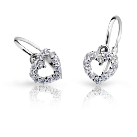 CUTIE DIAMONDS arany szív fülbevaló C2157 fülbevaló ND2157-10-D-X-2