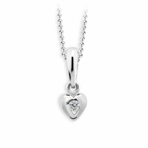 CUTIE DIAMONDS arany szív medál C1556