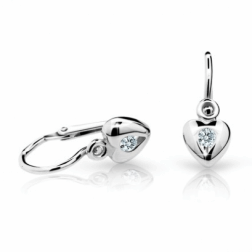 CUTIE DIAMONDS arany szív fülbevaló C1556 fülbevaló ND1556-10-D-X-2
