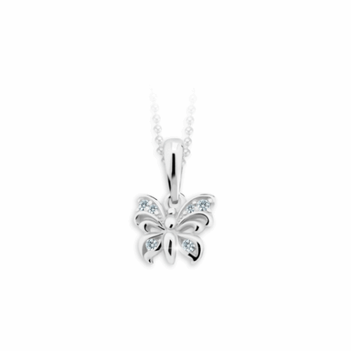 CUTIE DIAMONDS arany pillangó medál C2226
