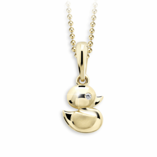 CUTIE DIAMONDS arany kacsa medál C1954