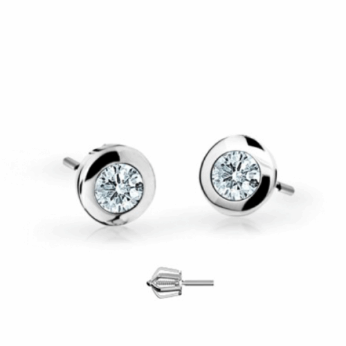 CUTIE DIAMONDS arany fülbevaló körök C1537 fülbevaló ND1537-30-D-X-2
