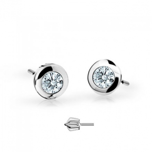 CUTIE DIAMONDS arany fülbevaló körök C1537 fülbevaló ND1537-30-D-X-2