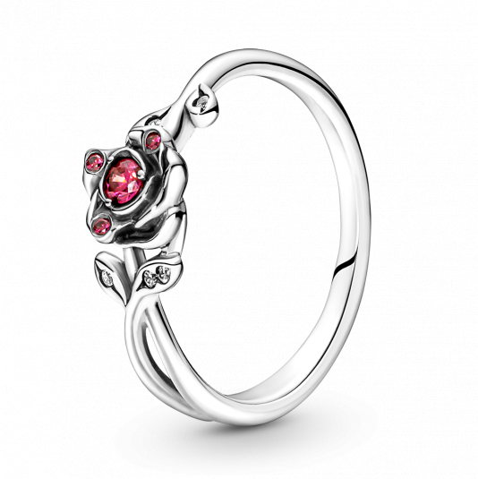 PANDORA Disney gyűrű Szépség és a szörnyeteg gyűrű 190017C01
