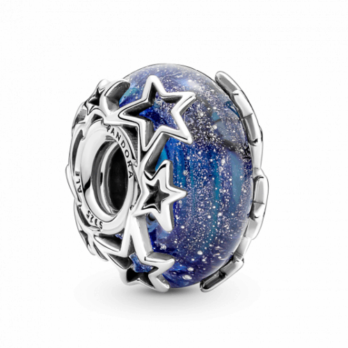 PANDORA muránói charm Galaxis és csillagok