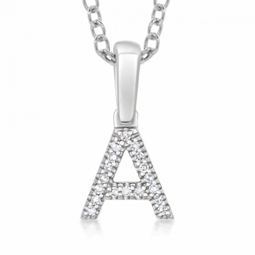 SOFIA DIAMONDS arany medál A betű medál PAC322-A