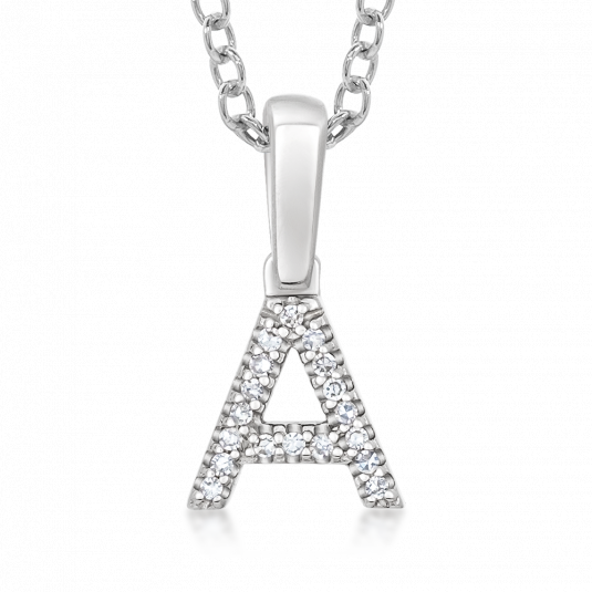 SOFIA DIAMONDS arany medál A betű medál PAC322-A