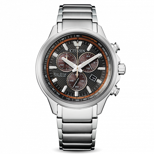 CITIZEN férfi karóra Chrono Eco-Drive Super Titanium karóra CIAT2470-85H