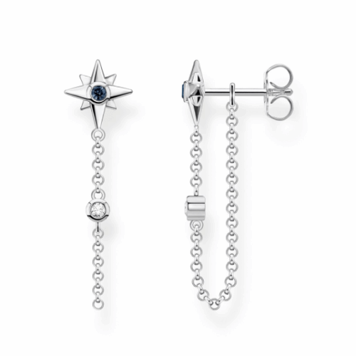 THOMAS SABO fülbevaló Royalty star stones silver karkötő H2208-347-7