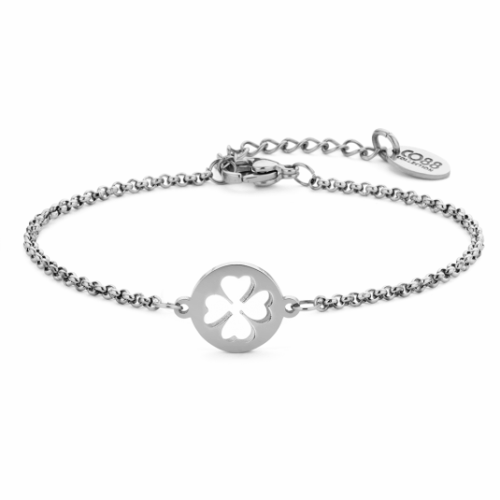 CO88 acél négylapos karkötő karkötő C88CB-90398