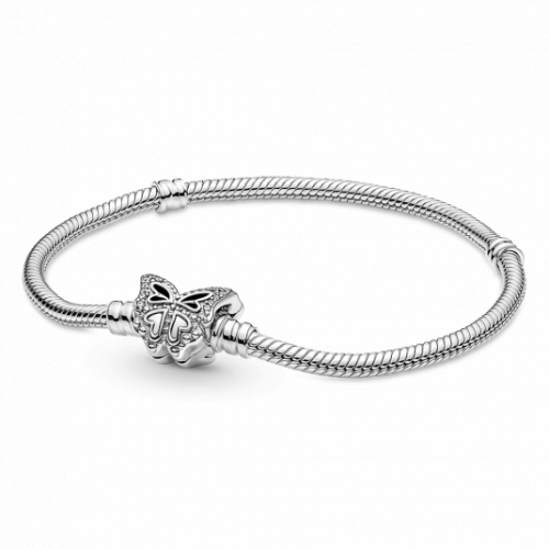 PANDORA Pandora Moments pillangókapcsos kígyólánc karkötő karkötő 590782C01