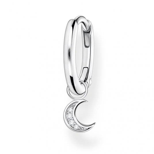 THOMAS SABO fél pár fülbevaló Moon silver fülbevaló CR708-051-14