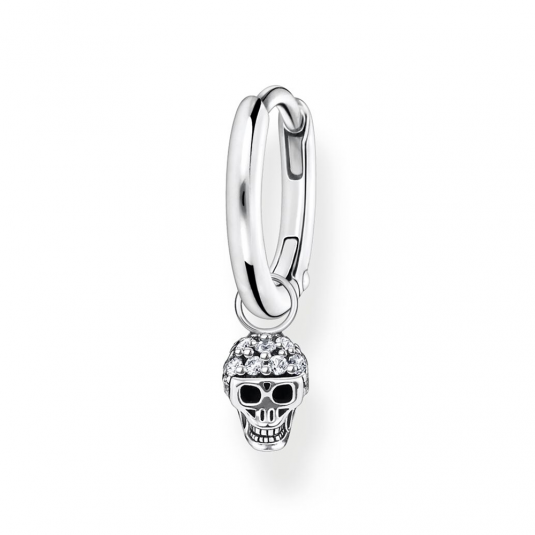 THOMAS SABO fél pár fülbevaló Skull silver fülbevaló CR706-643-14