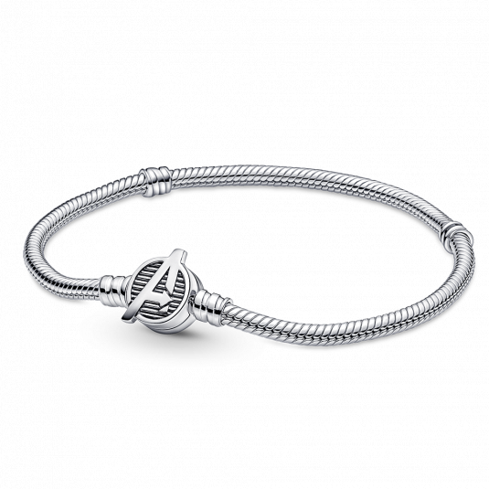 PANDORA Moments Marvel Bosszúállók kapcsos kígyólánc karkötő karkötő 590784C00