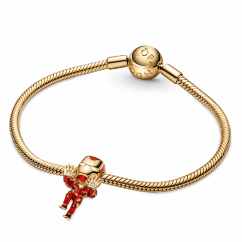 PANDORA Marvel karkötő Iron Man karkötő 568748C00+760268C01