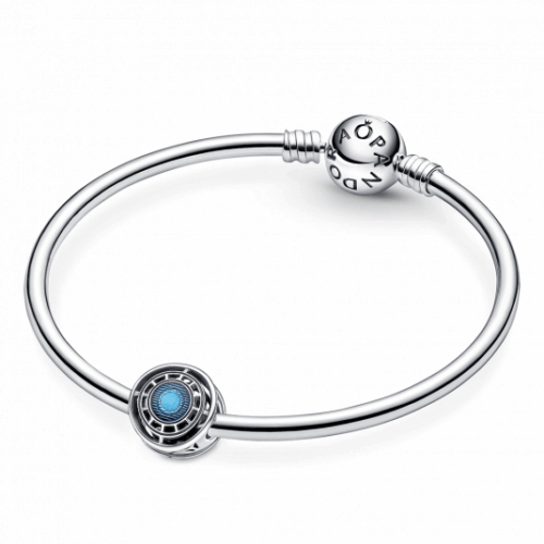 PANDORA Marvel karkötő Iron Man Arc Reactor karkötő 590713+790788C01