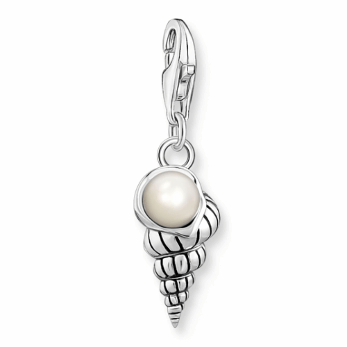 THOMAS SABO medál Shell with pearl silver medál 1891-082-14