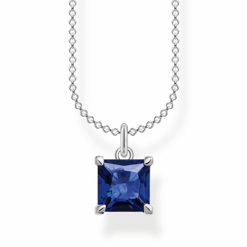 THOMAS SABO nyaklánc Blue stone silver nyaklánc KE2156-699-32-L45V
