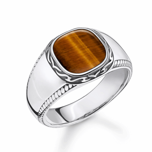 THOMAS SABO gyűrű Tiger‘s eye gyűrű TR2388-826-2