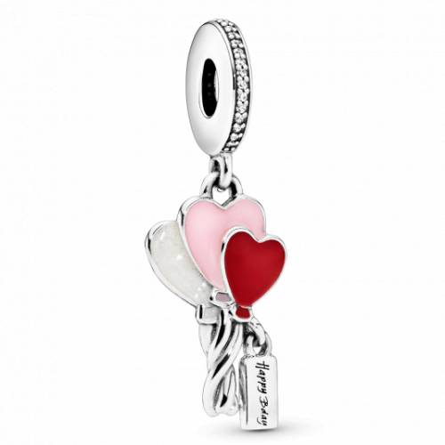 PANDORA Szívecskés charm