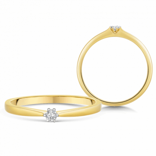 SOFIA DIAMONDS arany eljegyzési gyűrű 0