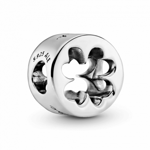 PANDORA Kivágott négylevelű lóhere charm