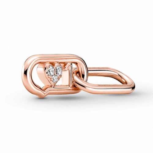 PANDORA ME aranyozott styling Love it dupla láncszem medál 781699C01